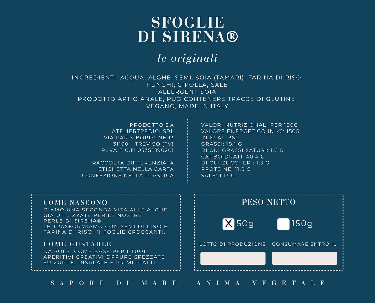 Sfoglie di Sirena | 50 G